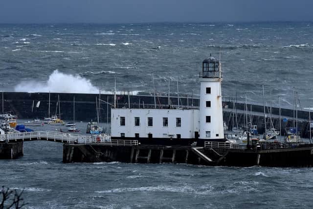 Access to the lighthouse was temporarily suspended.