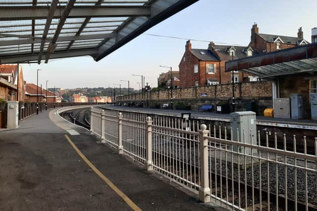 Whitby Railway Station.