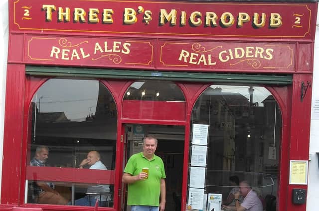 Mark Bates, who runs the Three B’s Micropub, said he was over the moon following the 2022 Good Beer Guide recognition.