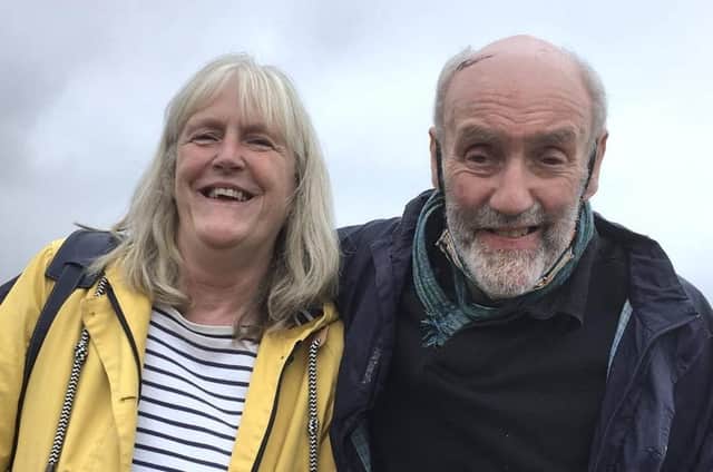 Hospital campaigner Jayne Pheonix is pictured with her brother John.