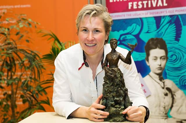 Eve Shepherd has been chosen as the sculptor who will create a statue of RSPB founder and eco pioneer Emily Williamson. Picture by Bernadette Delaney Photography.