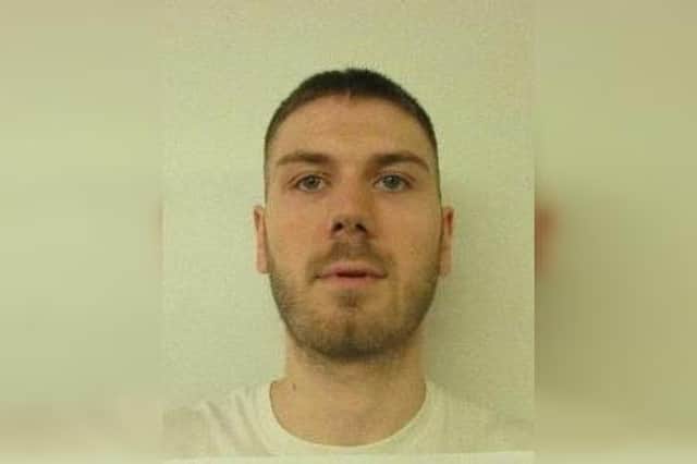 Joshua Greaves is wanted by the Police.