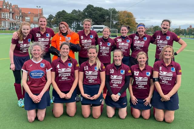 Scarborough Hockey Club Ladies 2nds line up.