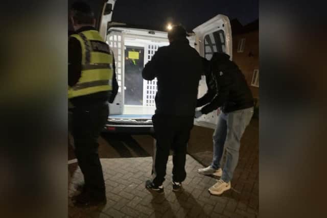 Officers arrested a 46-year-old man and a 37-year-old woman on suspicion of possession with intent to supply. (Photo: North Yorkshire Police)