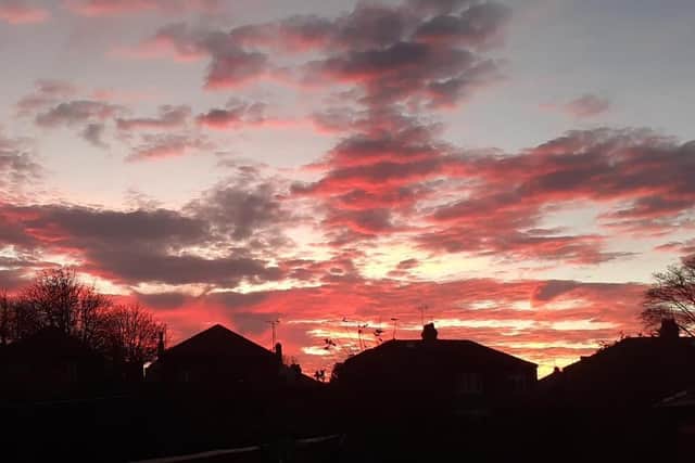 This stunning sunset photograph was snapped expertly by Gary Sollitt.