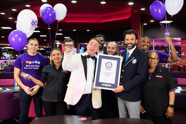 Bingo-lovers submitted more than 250 messages to smash the previous record.