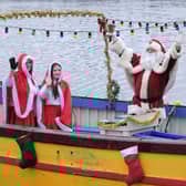 Santa arriving in 2019