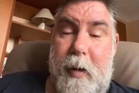 Paul Martin sings on Tik Tok.