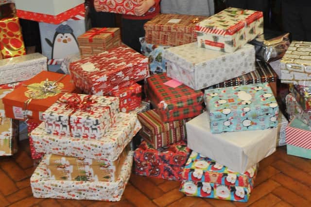 Throughout November, drop-off points have been established for those generous enough to make donations to the shoe box appeal, including at the Bridlington Health Trainer Shop on Quay Road between 9am and 5pm.