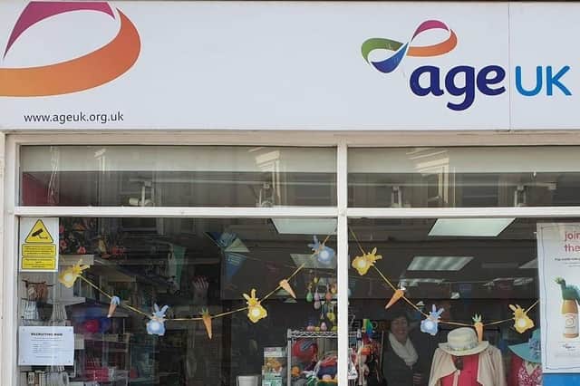 Angie Rowlands, store manager at the Bridlington Age UK store, said the staff are getting excited about getting the shop ready ahead of Christmas.