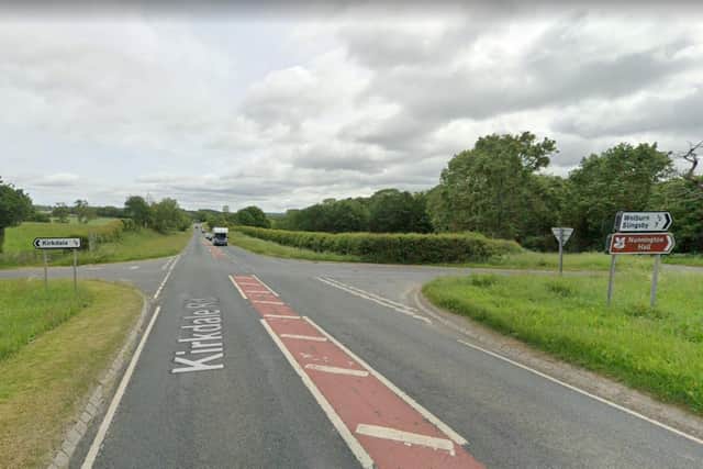 The A170 at the Welburn Crossroads, near where the fatal crash occurred. (Photo: Google)