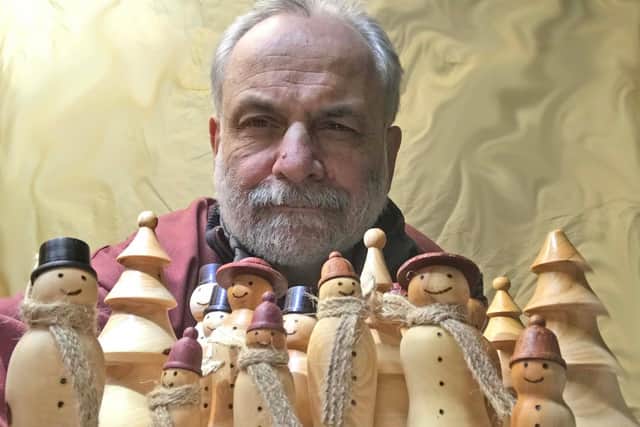 Steve Fearnley, secretary of Ryedale Woodturners.