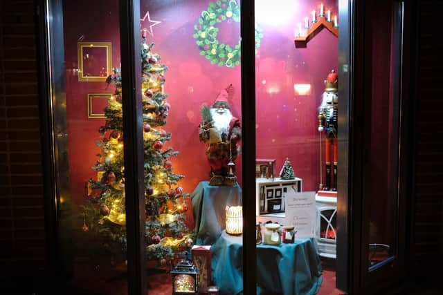 New festive windows have been unveiled at Scarborough's Brunswick. (Photo: Scarborough Group International)