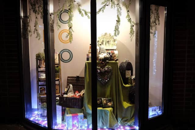 New festive windows have been unveiled at Scarborough's Brunswick. (Photo: Scarborough Group International)
