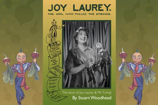 The Girl Who Pulled The Strings covers the life and work of Joy Laurey.The Girl Who Pulled The Strings covers the life and work of Joy Laurey.