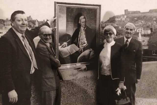 Portrait of Captain James Cook, presented by Whitby Civic Society to Whitby Hospital in 1978.