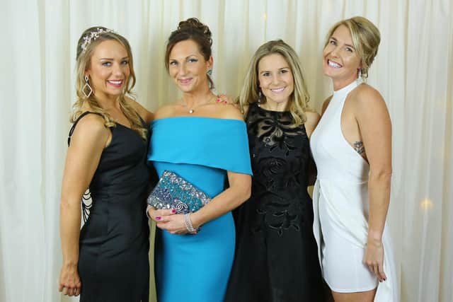Revellers at the 2021 White Lily Ball at Raithwaite Sandsend.