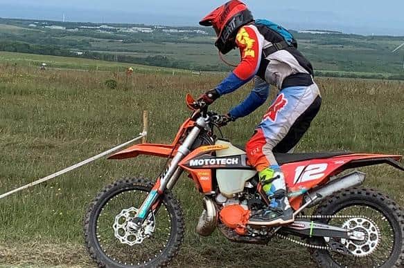 Ethan Marquis in action