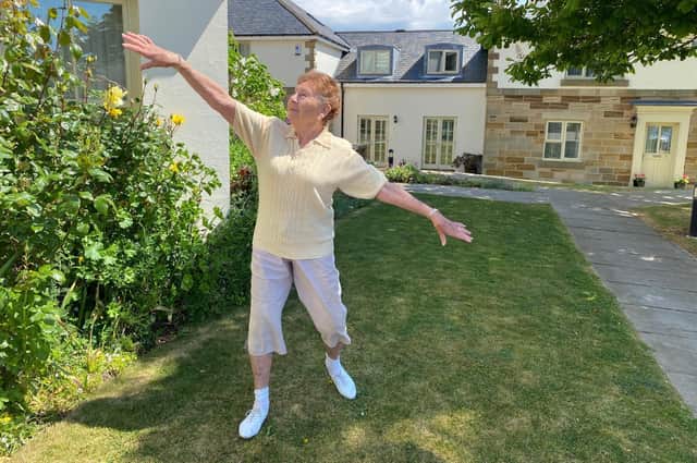 Barbara Benson-Smith, pictured last year - the year she became 90.
