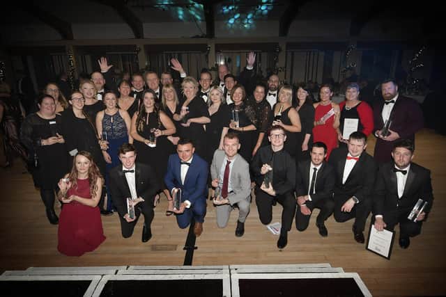 The winners at The Scarborough News Business Excellence Awards 2021.