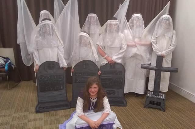 The Young Sparklers group which won the drama competition on 2020.