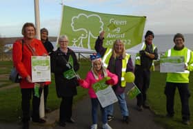 Raising the Green Flag in Filey