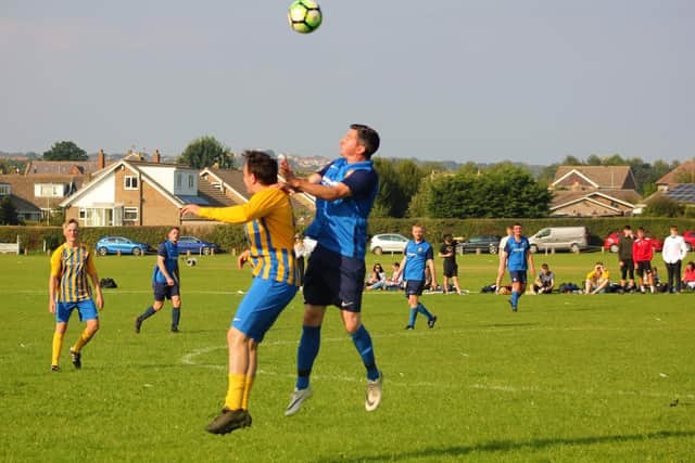 Chris Stubbings was on target for Seamer in their 6-0 win against Goal Sports.
