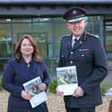 Jonathan Foster, Chair of the York and North Yorkshire Road Safety Partnership, and Zoë Metcalfe, North Yorkshire Police, Fire and Crime Commissioner.