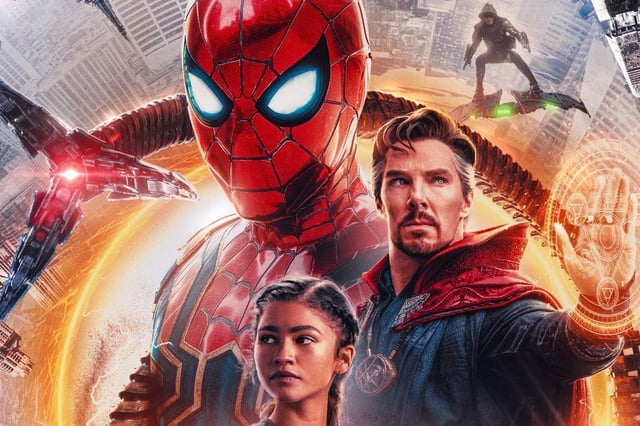 Spider-Man - No way home opens at the Hollywood Plaza on Wednesday Deember 15