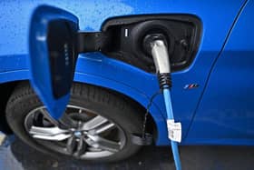 Electric vehicle charging points could soon be commonplace at council-owned car parks across the North Yorkshire coast. (Photo by Ben Stansall/AFP via Getty Images)
