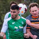 Fishburn Park, green kit, saw off Bedale