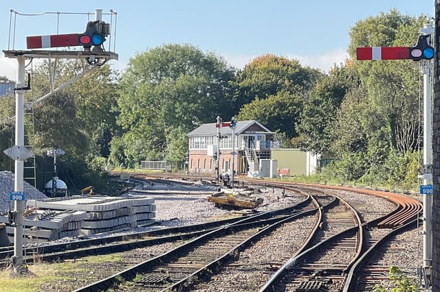 Bridlington South Signal Box has been listed by Historic England. Photo courtesy of Network Rail