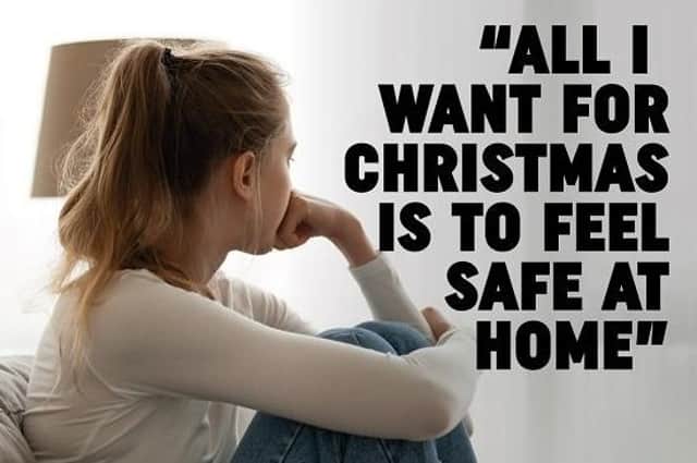 Elements of the domestic abuse campaign include notices on buses, outdoor posters, radio advertisements and social media posts. Photo submitted
