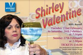 Spotlight Theatre members said they are delighted to have acquired the rights to present the iconic one woman play Shirley Valentine.