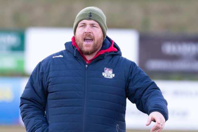 Scarborough RUFC coach Matty Jones.