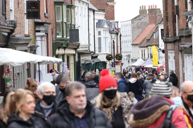 Visitors descend on Bridlington’s Old Town for the Street Festival Day. Image by TCF Photography