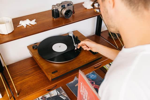 Lenco LS-55 turntable