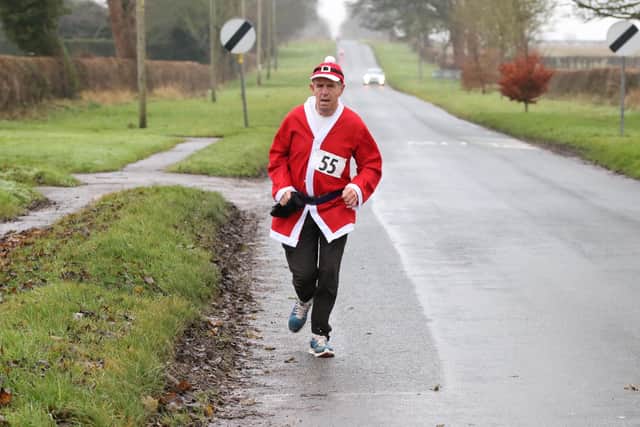 Pete Royal claimed second spot in the Bridlington Road Runners Christmas Handicap