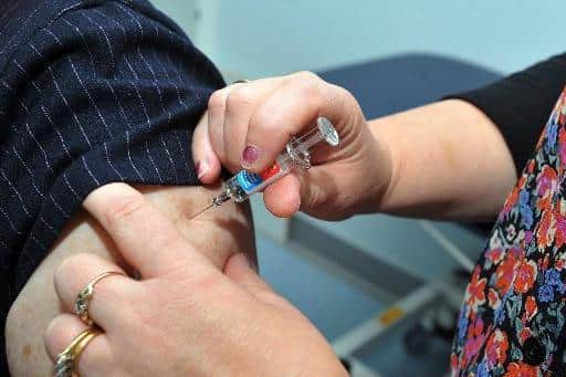 People are being encouraged to go for their flu vaccinations now.