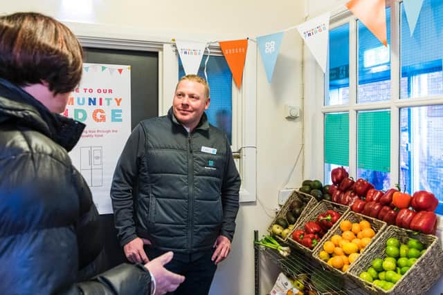 The People’s Fridge will be open for longer on Christmas Eve to help those who would like to stock up on food.