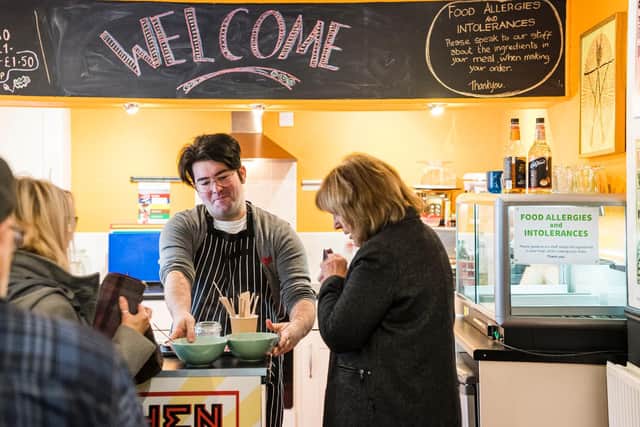 The People’s Fridge will be open for longer on Christmas Eve to help those who would like to stock up on food.