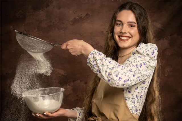 Scarborough student Freya Cox, who competed in the latest series of The Great British Bake Off. (Photo: Channel 4)
