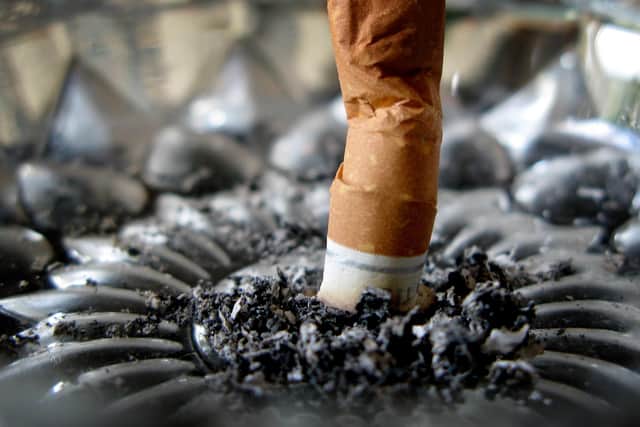 Public Health England data shows 10.4% of the area's adults were smoking in 2020 – below the national average of 12.1%. Photo: PA Images