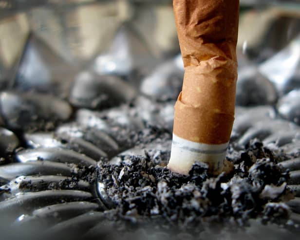 Public Health England data shows 10.4% of the area's adults were smoking in 2020 – below the national average of 12.1%. Photo: PA Images
