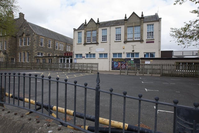 Hawick High School in Buccleuch Road.