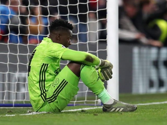 Chelsea are lining up a move for Ajaxs 25m-rated goalkeeper Andre Onana, though face competition from Tottenham. (The Sun)