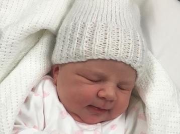 Ariella Marie Lilley was born at Warwick Hospital on March 23 at 12:05am weighing 7lbs 4oz