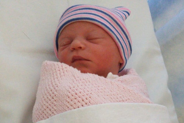 Emilia Rachel Anne Kavanagh was born at her family home in Wellesbourne on April 25 at 5.58am weighing 5lbs 14ozs.