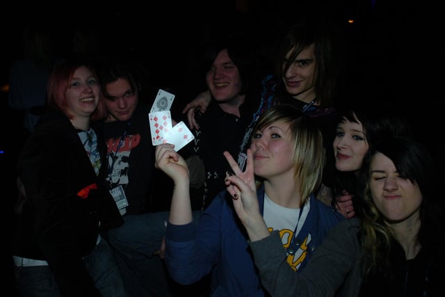 Battle of the bands at Radius  in 2008