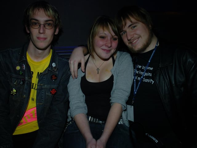 Battle of the bands at Radius in 2008